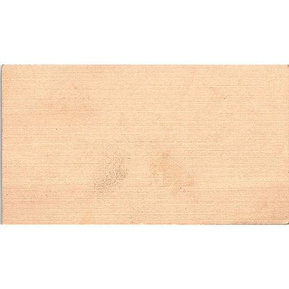 Sidney Baldon Roby Coomer So-Fine Lawn Maintenance Houston Business Card SC9-B5