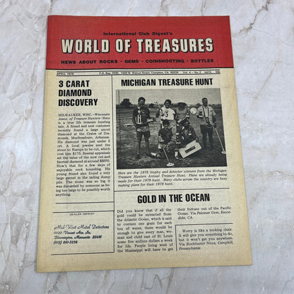 1979 Apr - International Club Digest World of Treasures Magazine Newsletter M16