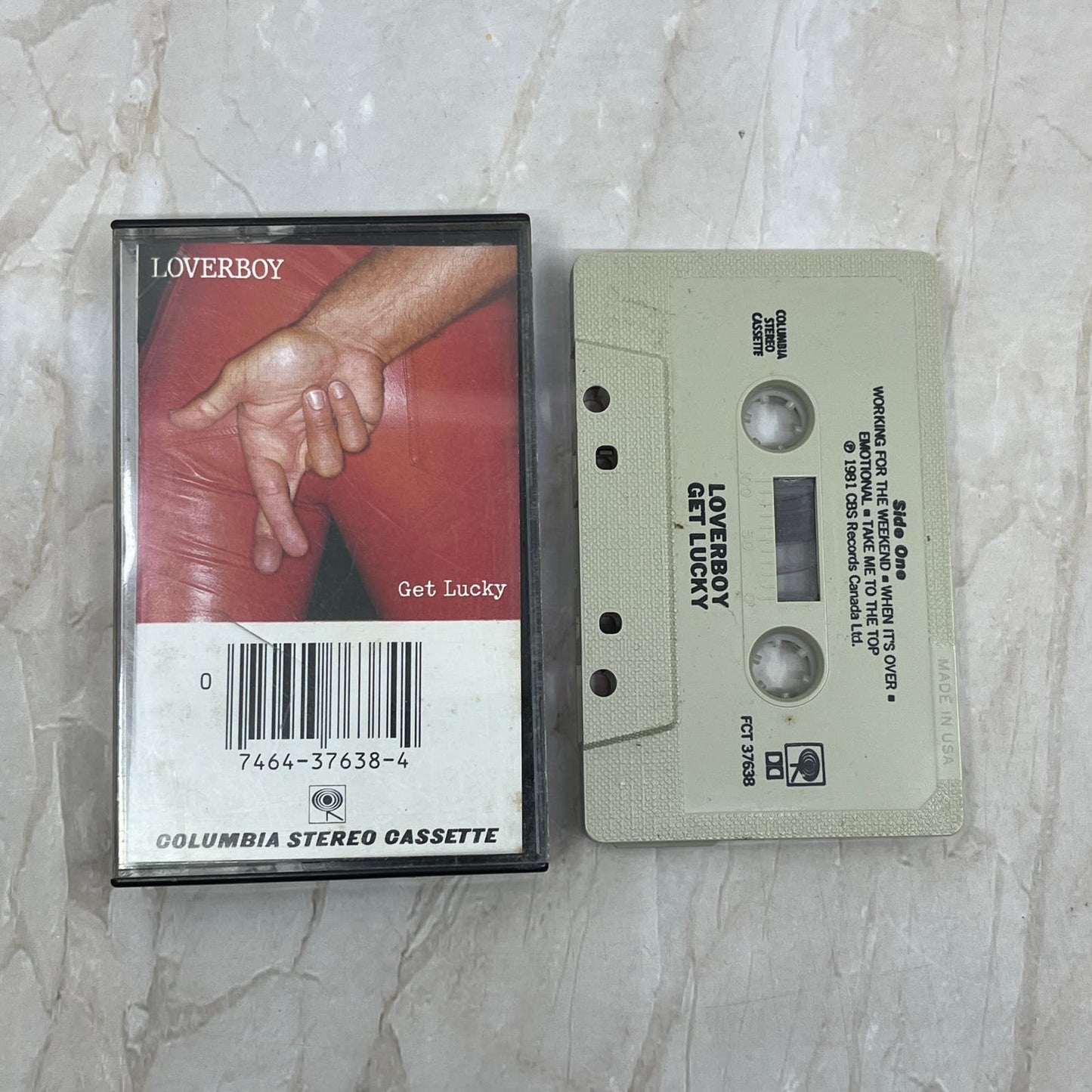 Loverboy - Get Lucky - Cassette Tape TH5-4