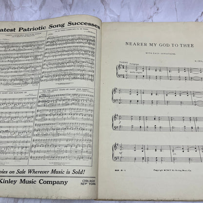 1904 Easy Teaching Pieces by Well Known Authors Antique Sheet Music Ti5