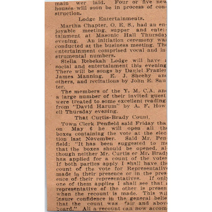 L.L. Ensworth & Son Neverslip Asphalt Calks Hartford 1901 Newspaper Ad AD8-H3