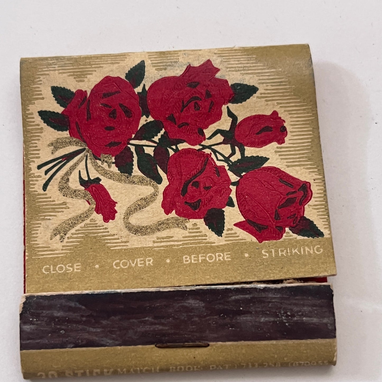 Dillon-Chapin Inc Florist Hartford CT Vintage Matchbook Cover TB8-MB-9
