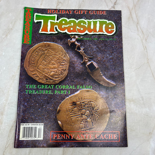 1992 Dec - Treasure Magazine - Treasure Hunting Prospecting Metal Detector M16