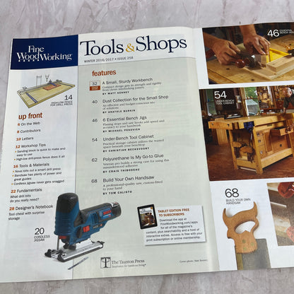 Tools & Shops - Winter 2017 - Taunton's Fine Woodworking Magazine M36