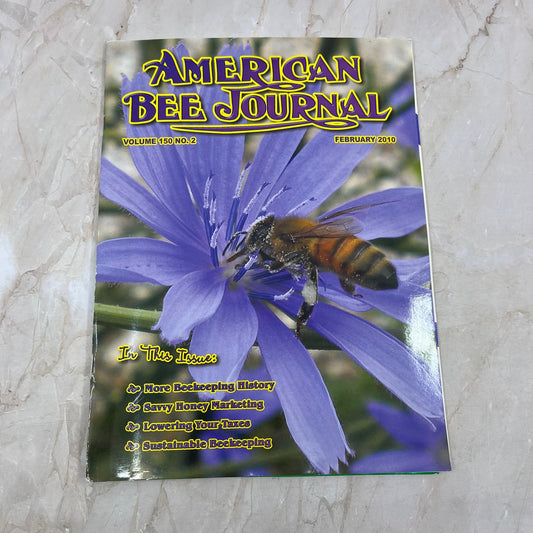 2010 Feb American Bee Journal Magazine Bees Beekeeping Honey M8