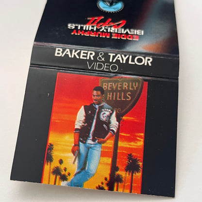 Beverly Hills Cop 3 Eddie Murphy Baker and Taylor Video Matchbook TB8-MB-13