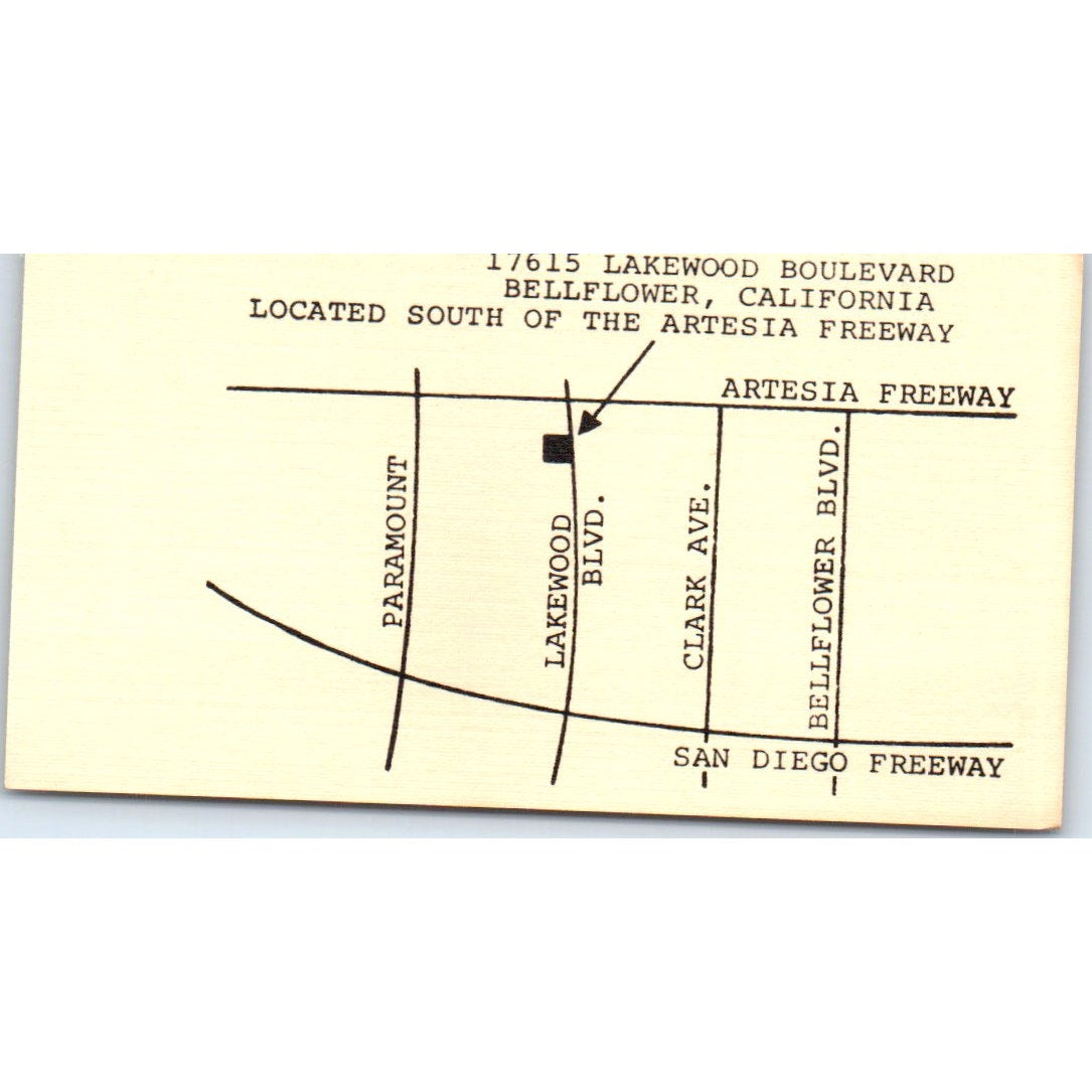 Luciano R. Gatto D.C. Chiropractor Bellflower CA Vintage Business Card SE3-B7