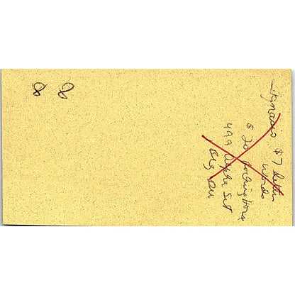 Kathy & Bob McCreary Scrapbook Garden Wichita KS Vintage Business Card SC9-B10