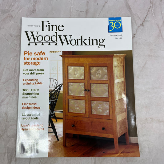 Pie Safe - Feb 2006 No 182 - Taunton's Fine Woodworking Magazine M34