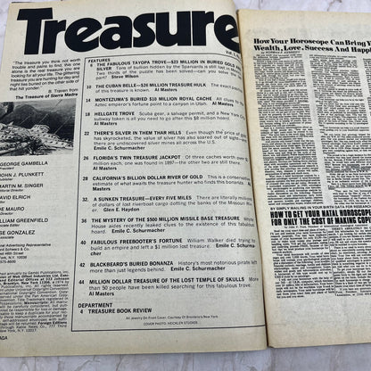 1974 Saga's Special Treasure Hunting Magazine Blackbeard's Georgia Treasure M19