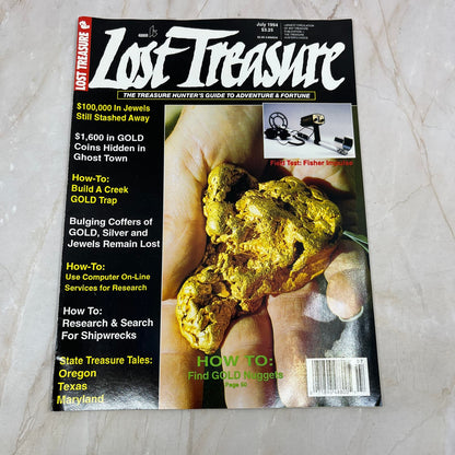 1994 July - Lost Treasure Magazine - Treasure Hunting Gold Prospecting M14