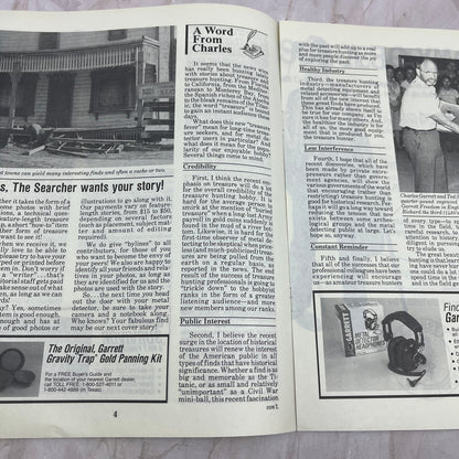1987 Feb - The Garrett Searcher Newsletter Treasure Hunting Metal Detectors M20