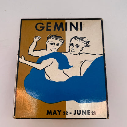 Zodiac Gemini Astrology AKCO Japan Oversize Vintage Matchbox TB6-MB3
