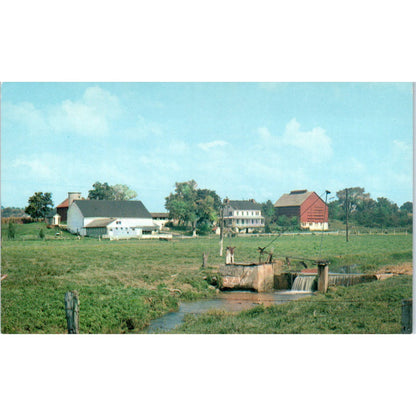 Amish Farm in Ephrata Pennsylvania Dutch Country Postcard PD7