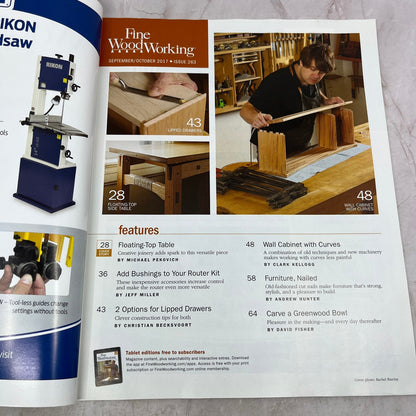 Side Table No Glue Joinery - Oct 2017 No 263 - Fine Woodworking Magazine M36