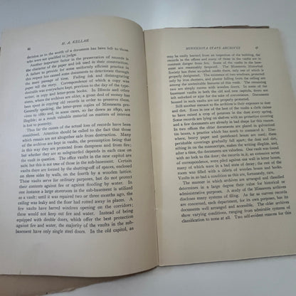 1915 Minnesota History Bulletin Minnesota Historical Society Booklet TG2-OB