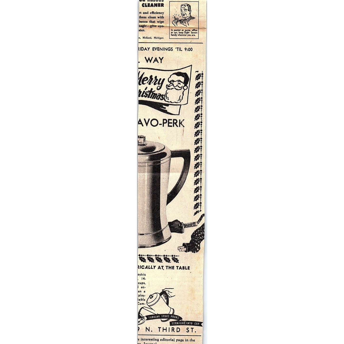 Flo-Ball Pen Corp Little Jewel Christmas New York NY 1948 Ad AG3-3