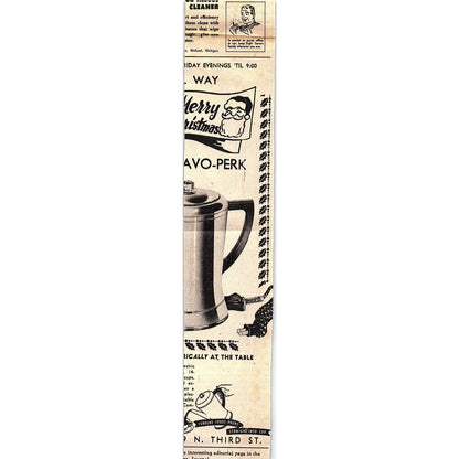 Flo-Ball Pen Corp Little Jewel Christmas New York NY 1948 Ad AG3-3