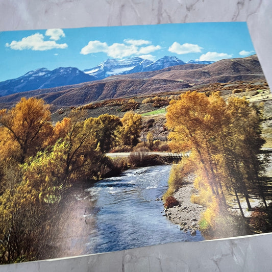 Logan Canyon Provo River Utah 11x14" Art Print V22