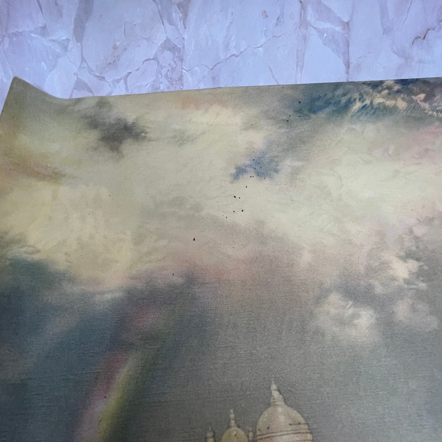 “Glorious Venice” By Moran Vintage Art Print Lithograph 12x16 FL6-4