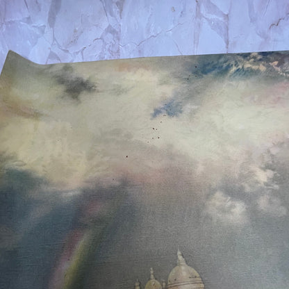 “Glorious Venice” By Moran Vintage Art Print Lithograph 12x16 FL6-4