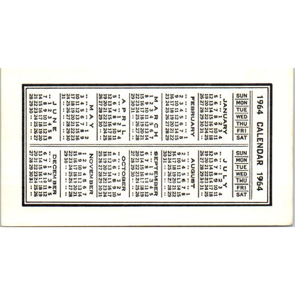 1964 Reliance Marking Devices Long Beach CA Vintage Business Card SE3-B5