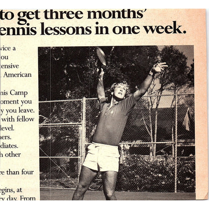 The Beach & Tennis Club Del Monte Lodge at Pebble Beach CA 1977 Ad AF3-M2