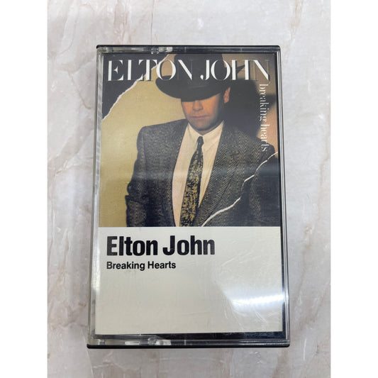 Elton John Breaking Hearts Columbia House Cassette Tape TH9-T1
