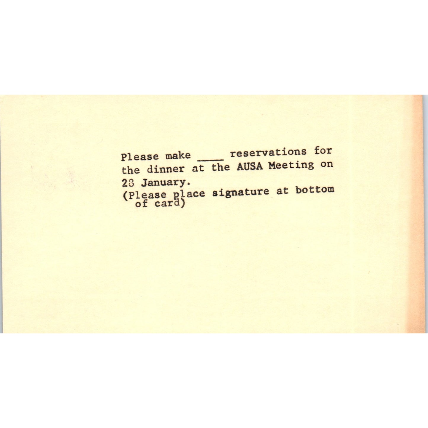 Richmond Chapter Association of the US Army Russell W. Sterling Postal Card PE6
