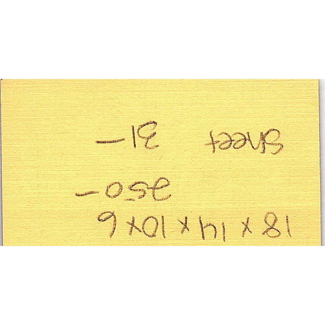 J. Franco International Pastries Lakewood CA Vintage Business Card SD9-B9