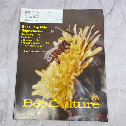 2001 May - Gleanings in Bee Culture Magazine - Bees Beekeeping Honey M32