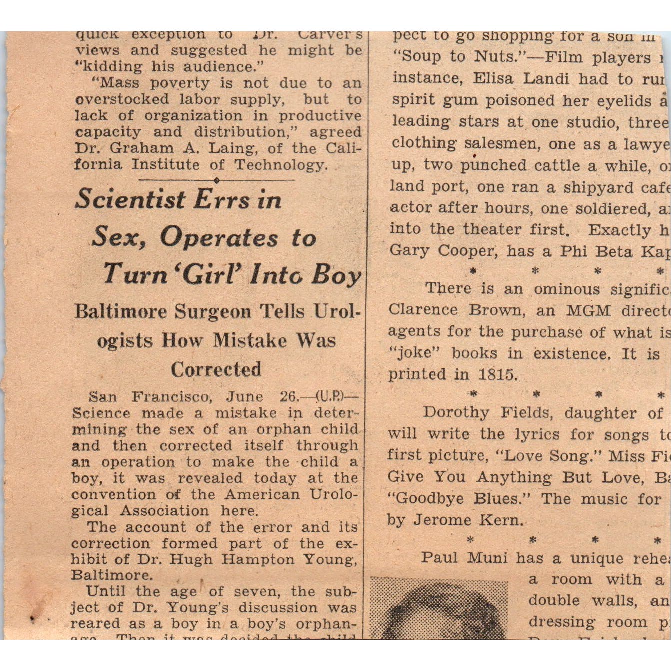 Great White Fleet Cruises 1935 Minneapolis Journal Advertisement AE7-N2