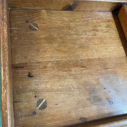 Vintage Handmade Primitive Wooden Solid Wood Cobblers Bench Coffee Table