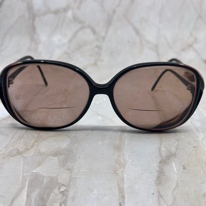 Retro Women’s Marchon Black Purple Oversize Sunglasses Eyeglasses Frame TD7-G7-2
