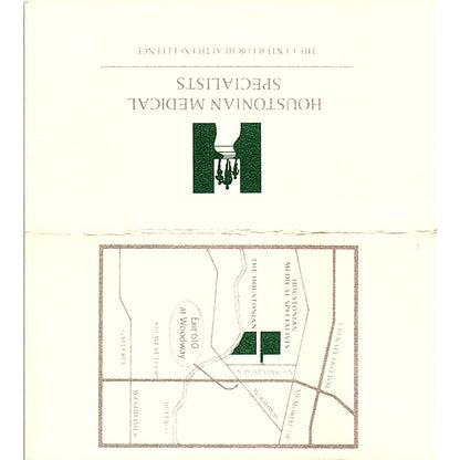 Nutritionist Nancy Fong, R,D., L.D. Houston TX, Vintage Business Card SB4-B2