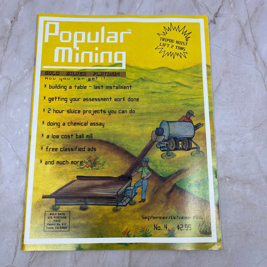 1984 Sep/Oct - Popular Mining Magazine - Treasure Hunting Prospecting Gold M11