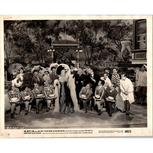 Vintage 1949 The Heat's On Mae West Victor Moore Movie Still Photo AJ9-1