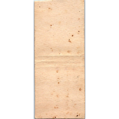 John & Chris Brigham Inn Remer Minnesota Vintage Matchbook Cover SF4-Y2
