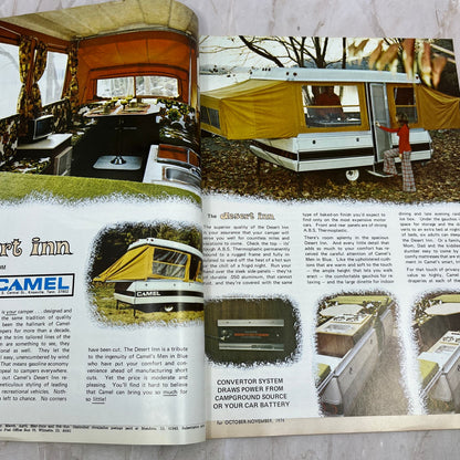 1974 Nov - Camping Industry Magazine Tent Campers Metal Detectors RVs M18