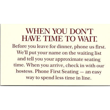 Steak and Ale Jacinto City Texas Vintage Business Card SD9-B14