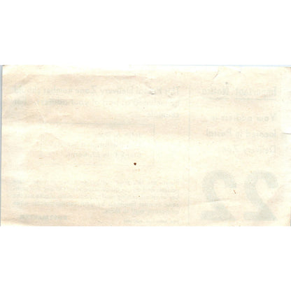 1954 USPS New Postal Delivery Zone Notification Notice AE2