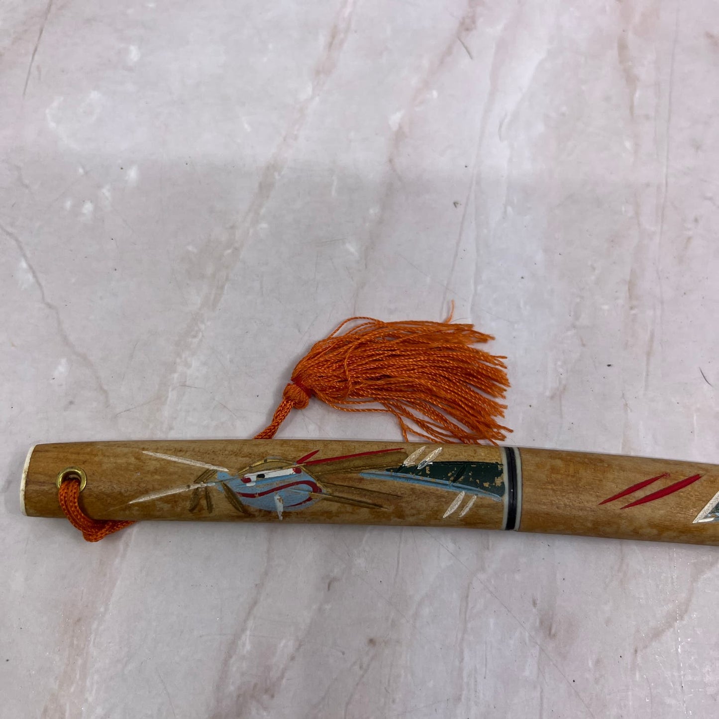 Vtg Japanese Samurai Letter Opener J.P. Michael Co Earl Bruce Indianapolis SB8