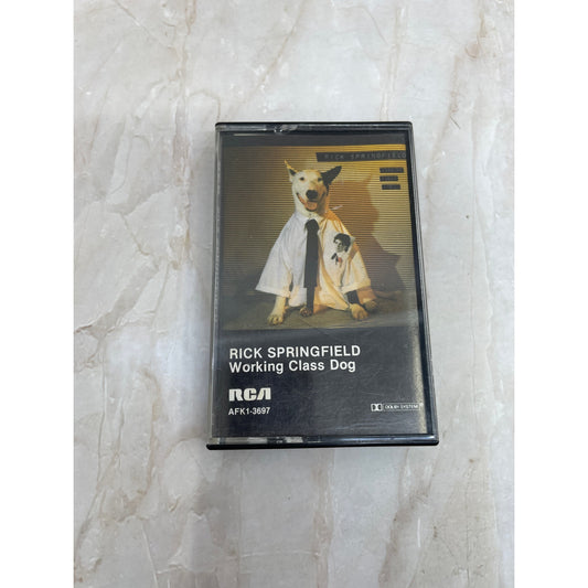 Rick Springfield Working Class Dog RCA Cassette Tape TH9-T1