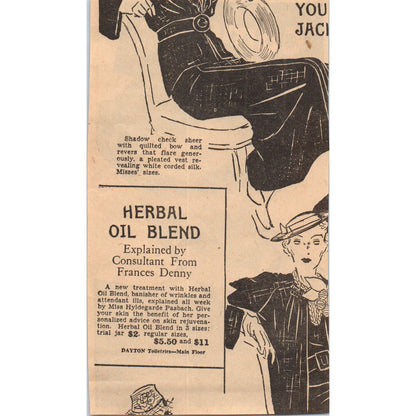 Camel Cigarettes for Women 4x7" 1935 Minneapolis Journal Advertisement AE7-H1