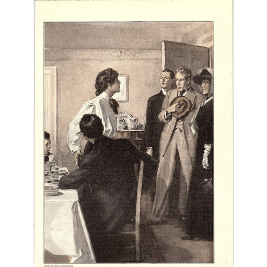 John Alonzo Williams - Grace Burton & Stephen Pryde Vintage Art Print 6x8 V12