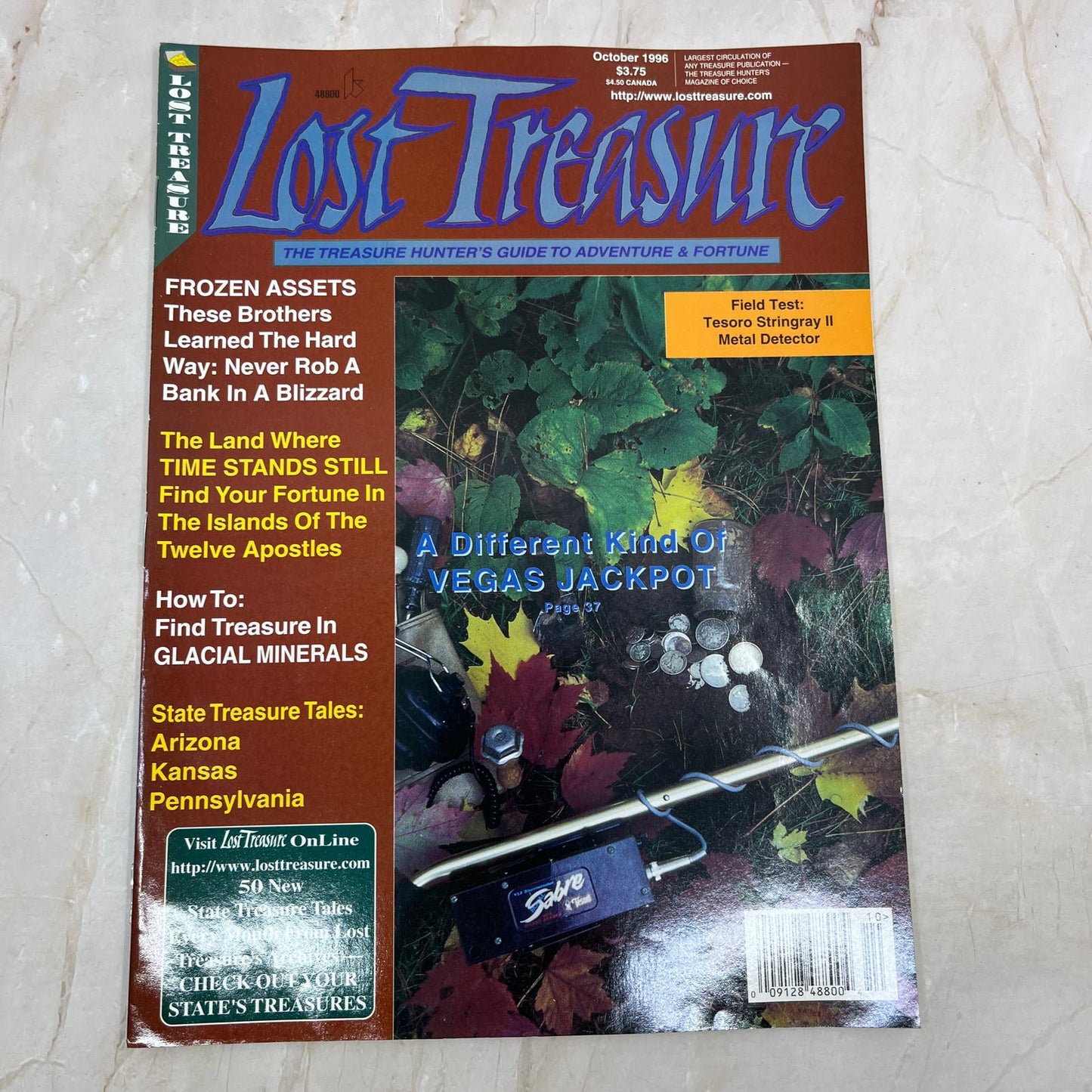 1996 Oct - Lost Treasure Magazine - Treasure Hunting Gold Prospecting M14