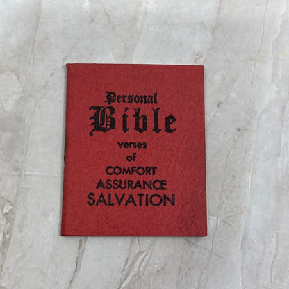 Vintage Little Bible Ministry Sanatoga PA Tiny Pocket Bible TG8-VV