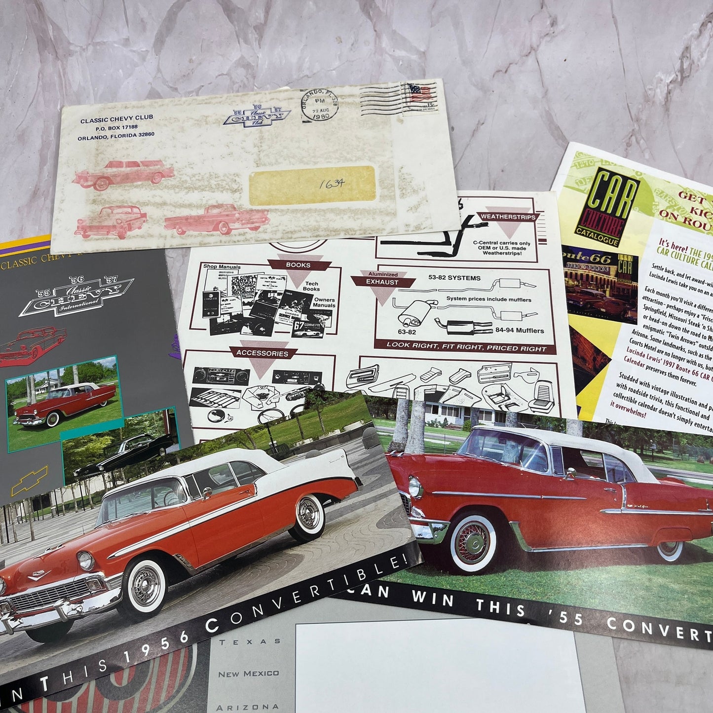 1990s Classic Chevy International Convention Ephemera Lot TA9-E1