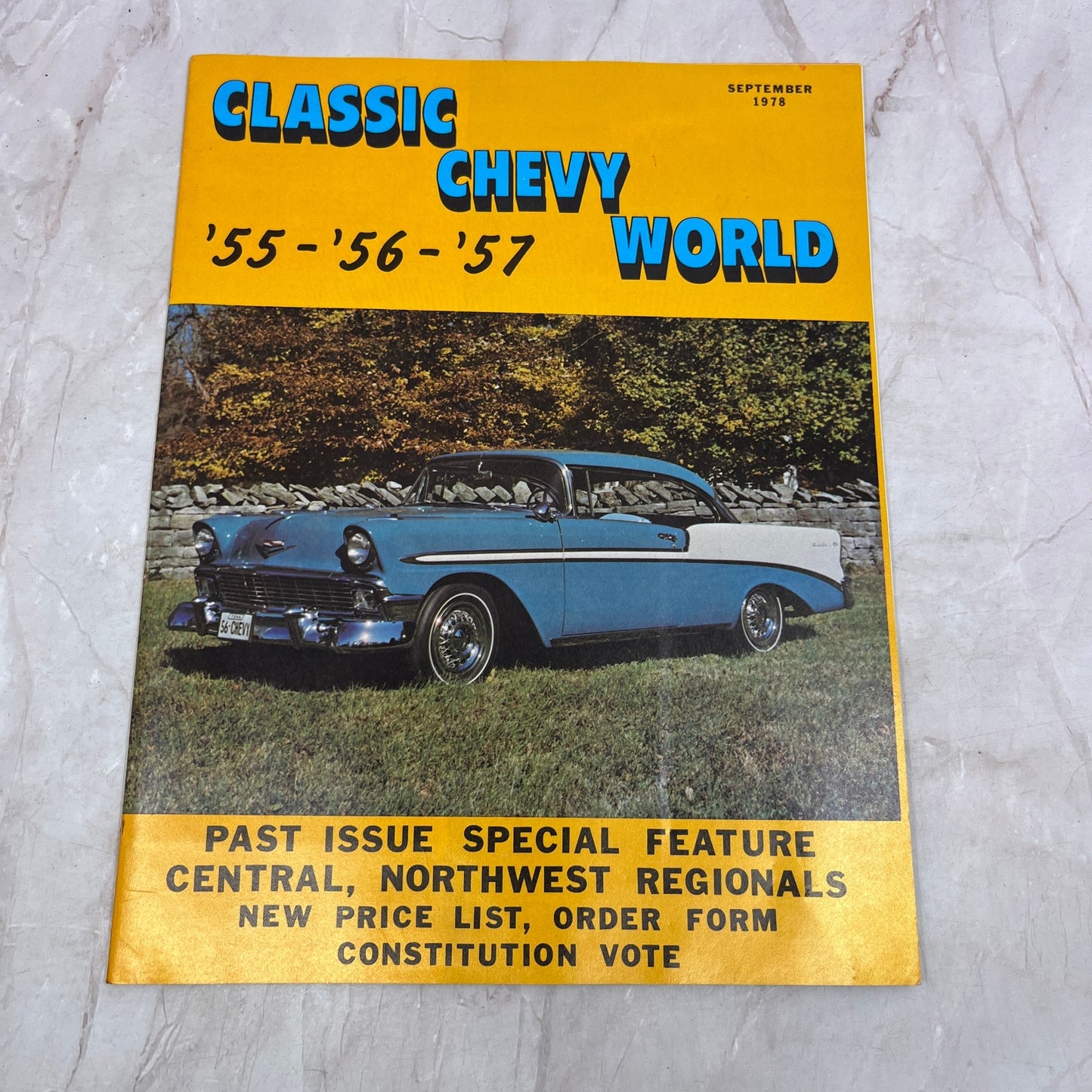 Central, NW Regionals - '55, '56, '57 Classic Chevy World Magazine Sep 1978 M30
