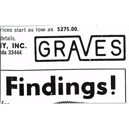 Williams-Hildas Lapidary Supply Toronto Canada 1972 Ad AF8-M3